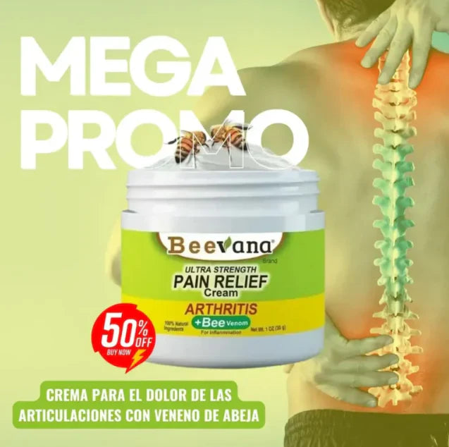 ✨BEEVANA CREMA PARA TERAPIA DE HUESOS Y ARTICULACIONES