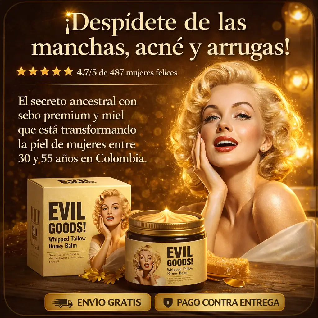 💛¡PIEL DE PORCELANA EN MINUTOS CON ✨EVIL GOODS!✨