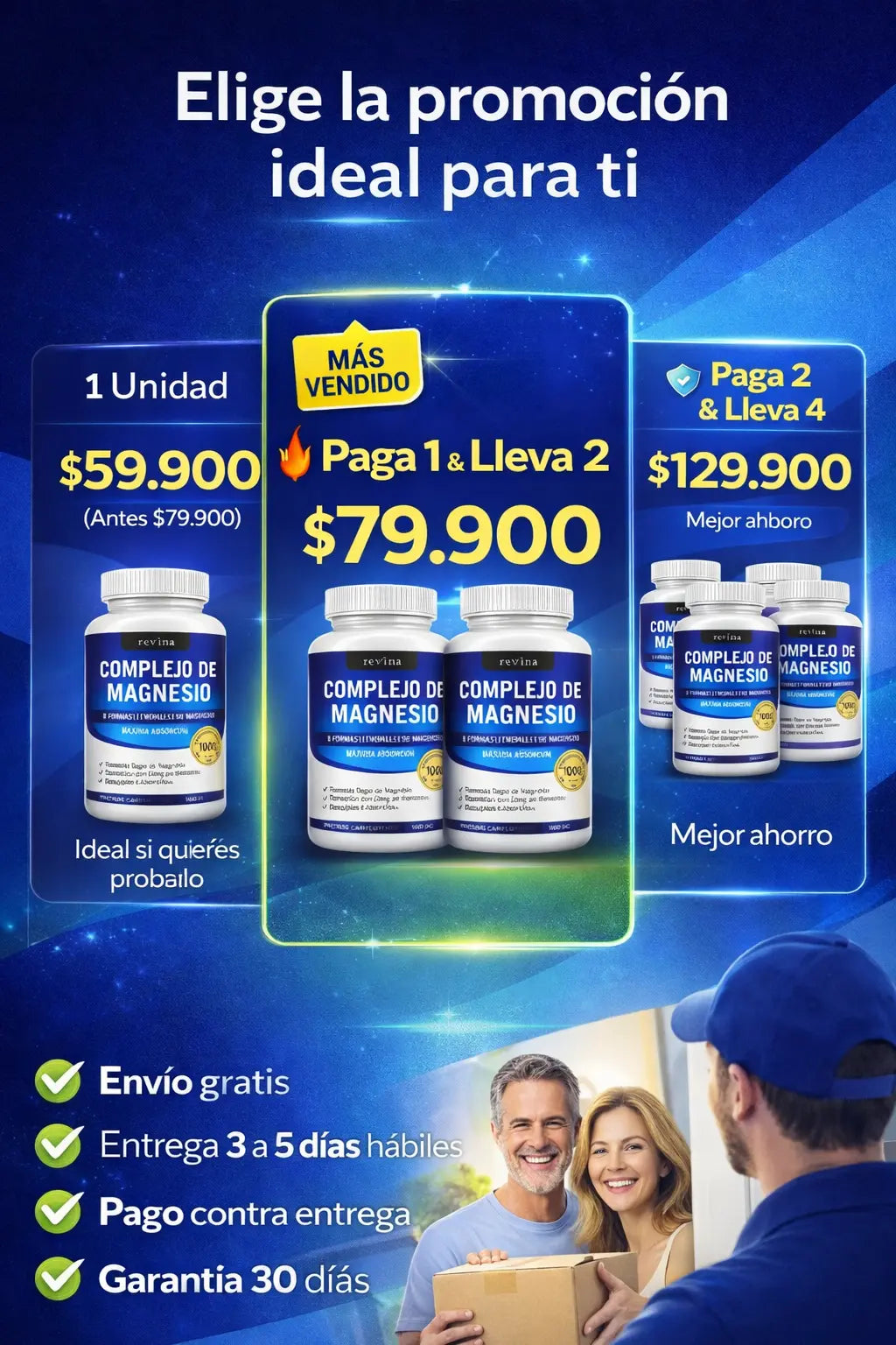 ✨Magnesium Complex ⚡Recupera tu energía y fortalece tus músculos en solo días💙