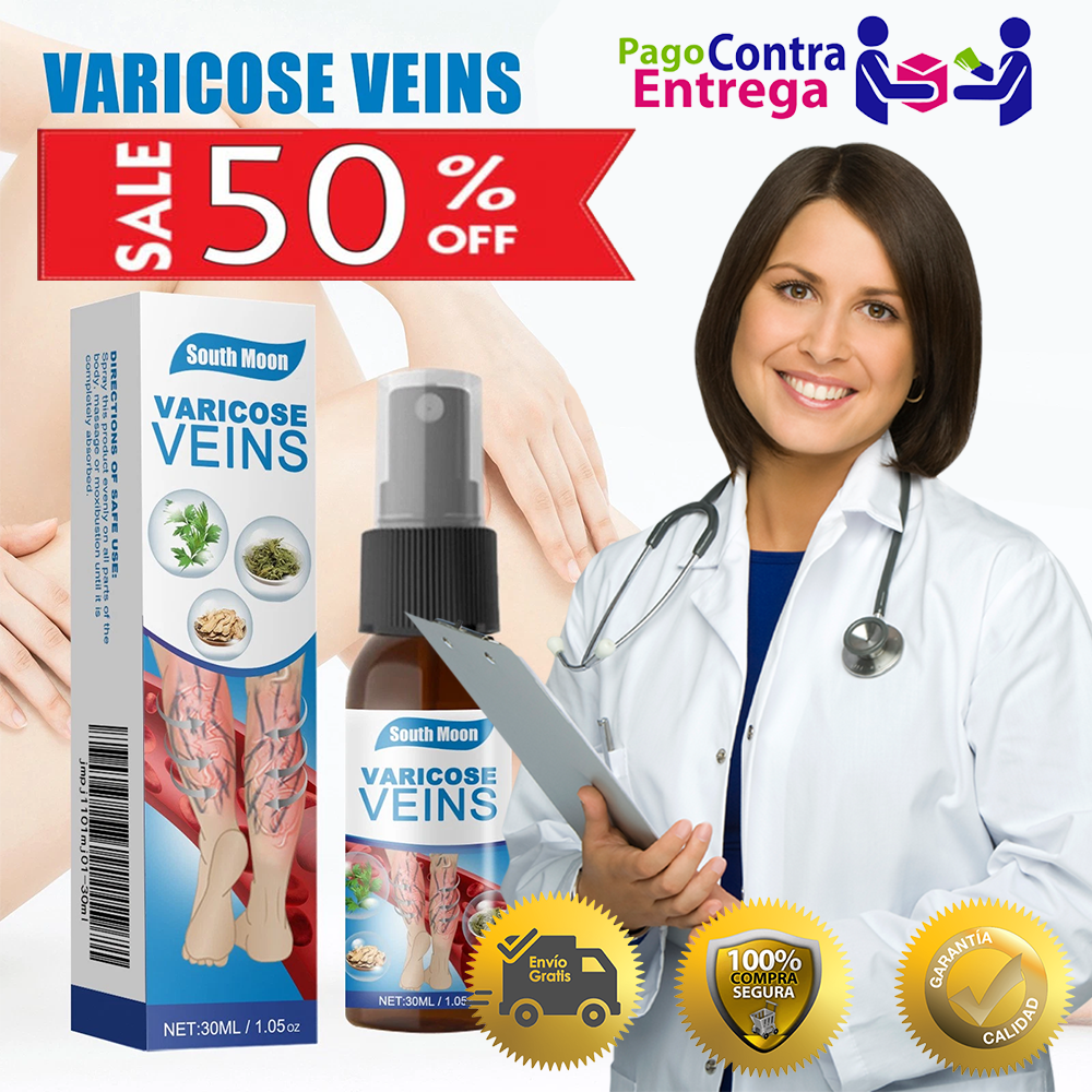 🌿Varicose Spray ✨Elimina Varices Rápido y Sin Dolor😍