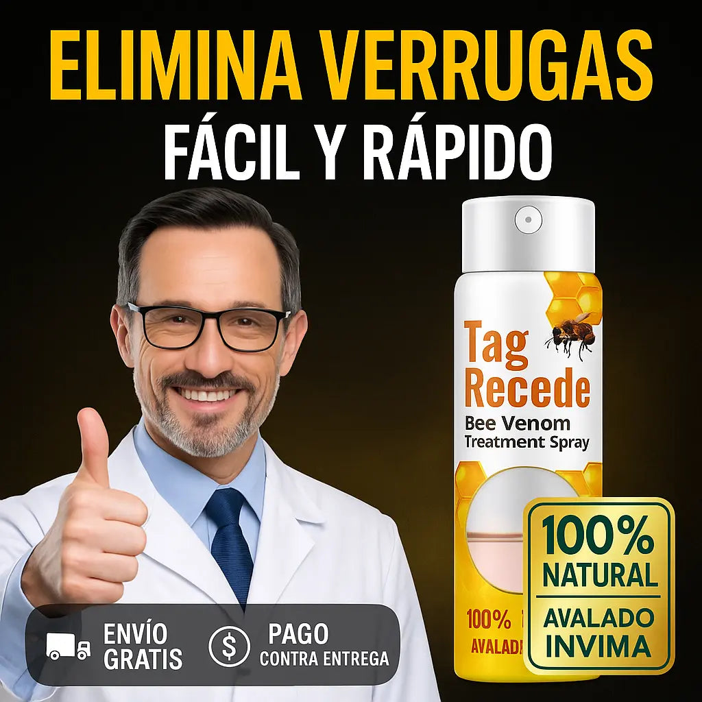 ✨Spray TagRecede 🌿Tratamiento Para la Eliminación de Verrugas🌿