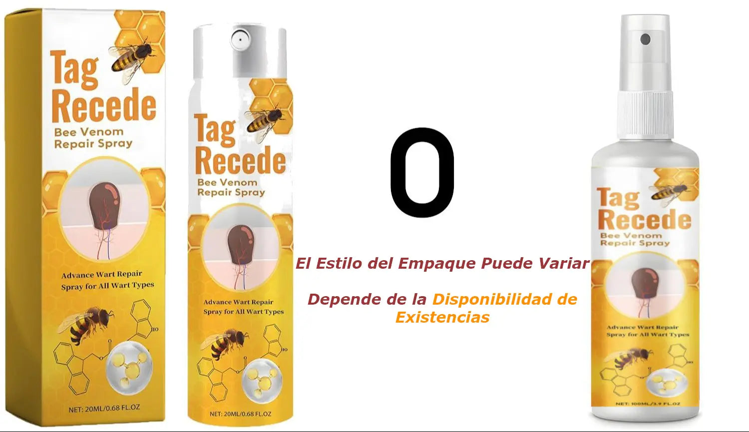 ✨Spray TagRecede 🌿Tratamiento Para la Eliminación de Verrugas🌿