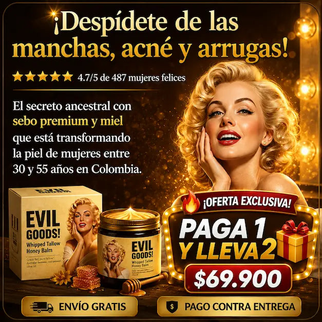 💛¡PIEL DE PORCELANA EN MINUTOS CON ✨EVIL GOODS!✨